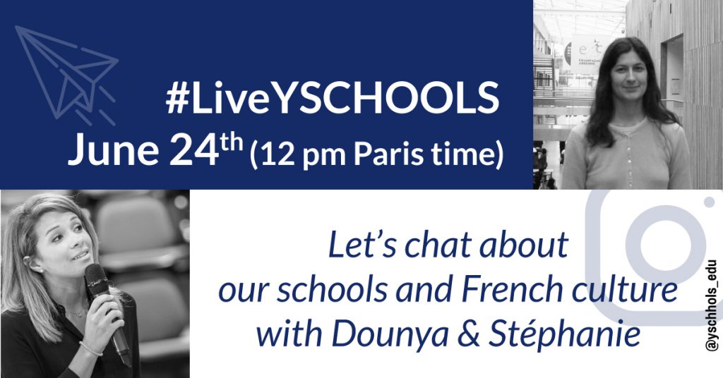 Let's chat about our schools and French culture with Dounya & Stéphanie