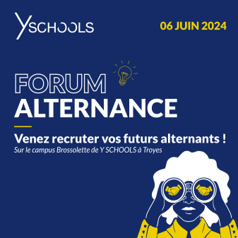Vous recherchez votre futur(e) alternant(e) ? Notre dernier Forum Alternance aura lieu le 06 juin 2024 !